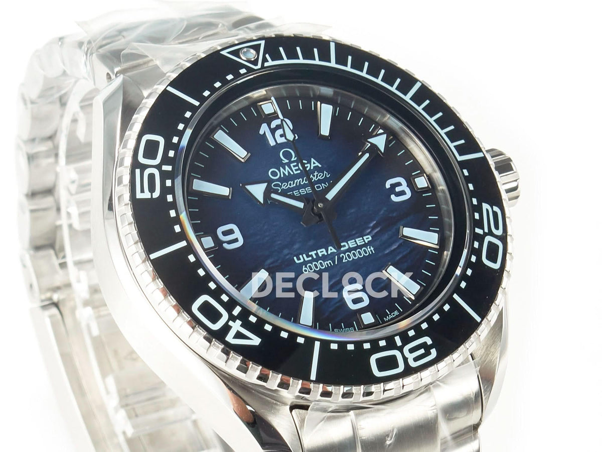 Replica Declock Seamaster Ultra Deep 600m SS Summer Blue Dial |  Declock.