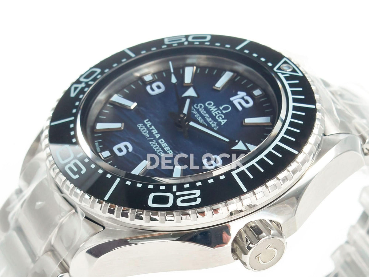 Replica Declock Seamaster Ultra Deep 600m SS Summer Blue Dial |  Declock.