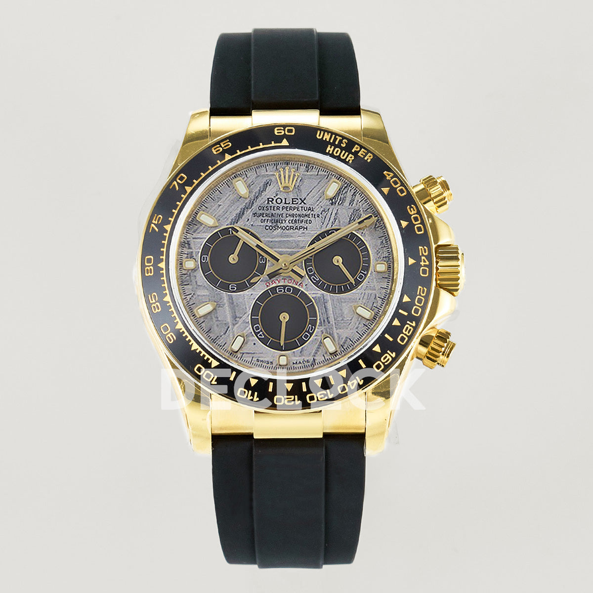 Daytona 116518LN Meteorite Dial in Yellow Gold
