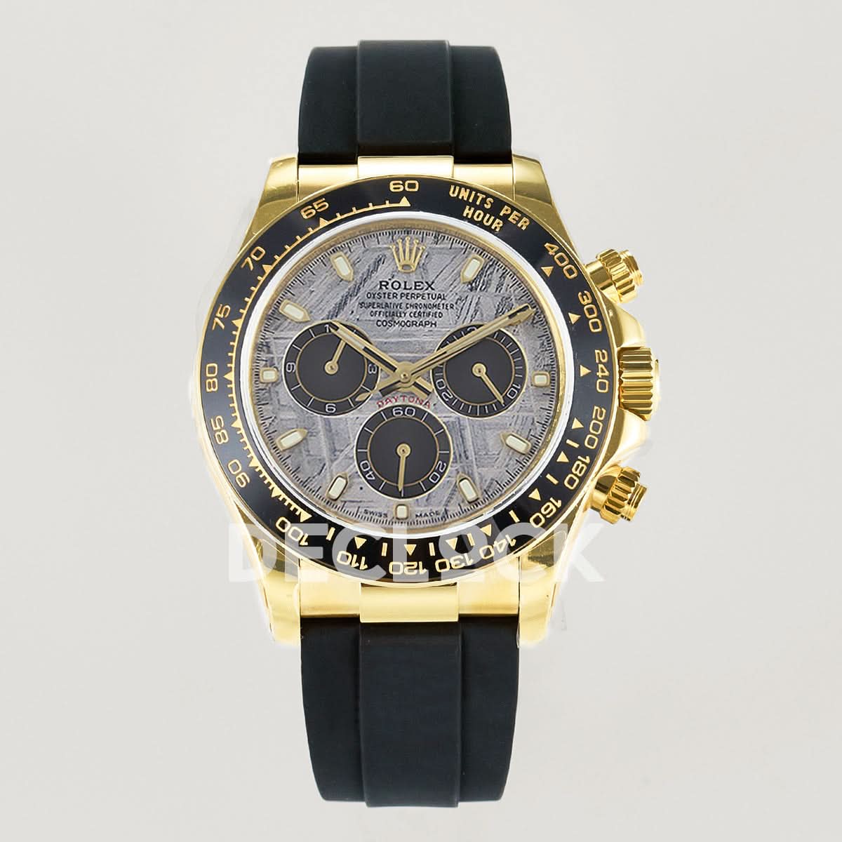 Daytona 116518LN Meteorite Dial in Yellow Gold