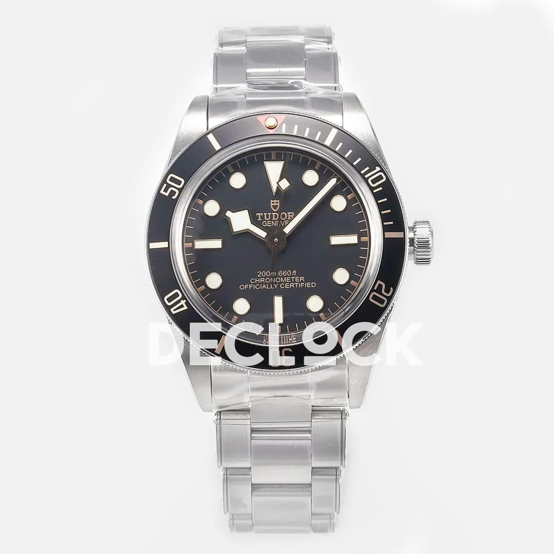 Replica Tudor Black Bay 58 39mm SS Black Dial on SS Bracelet A2824 |  Declock.