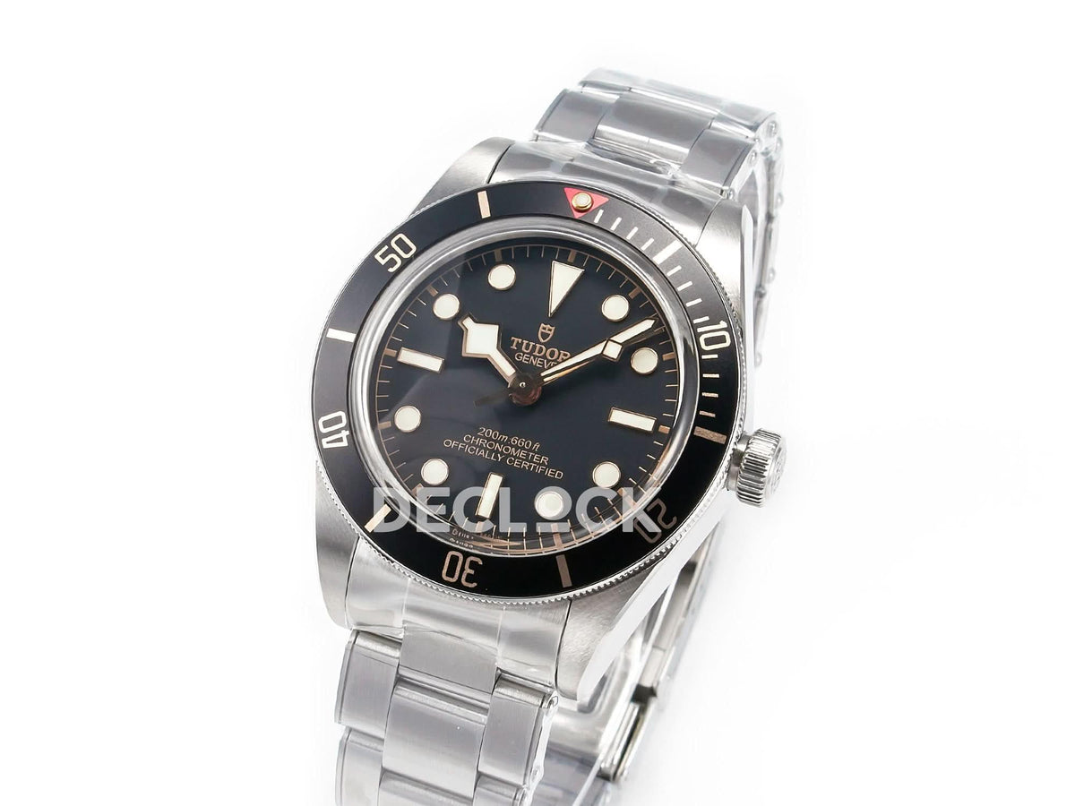 Replica Tudor Black Bay 58 39mm SS Black Dial on SS Bracelet A2824 |  Declock.