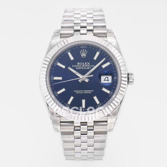 Replica Rolex DateJust 41 126334 904L SS VSF 1:1 Best Edition Black Dial on Oyster Bracelet VS3235 V2 |  Declock.