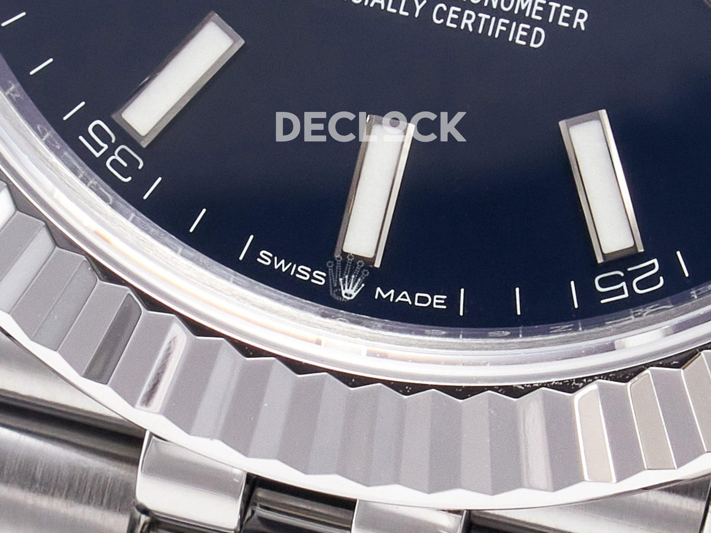 Replica Rolex DateJust 41 126334 904L SS VSF 1:1 Best Edition Black Dial on Oyster Bracelet VS3235 V2 |  Declock.