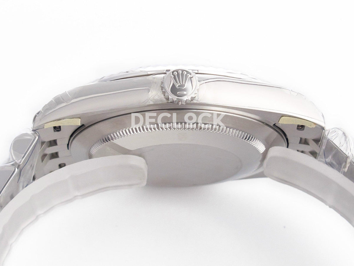 Replica Rolex DateJust 41 126334 904L SS VSF 1:1 Best Edition Black Dial on Oyster Bracelet VS3235 V2 |  Declock.