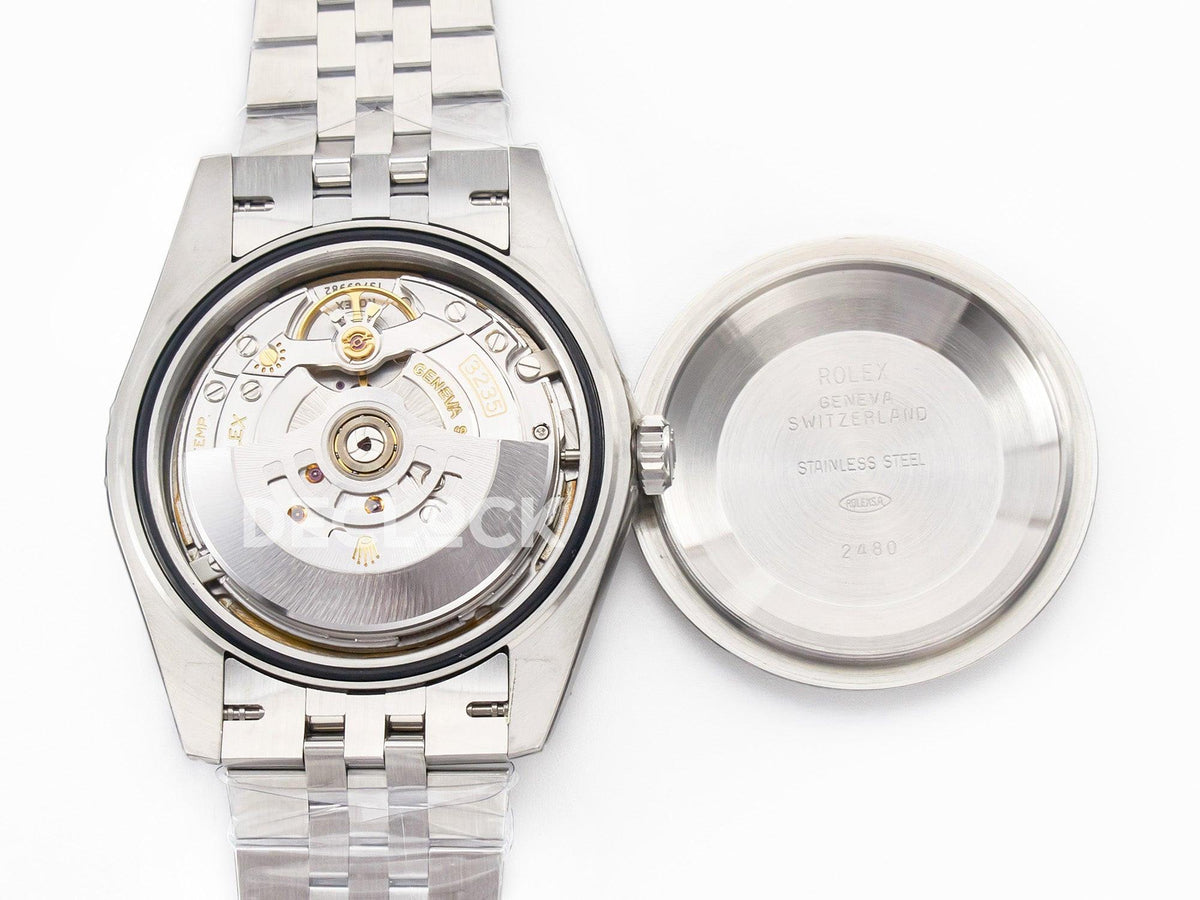 Replica Rolex DateJust 41 126334 904L SS VSF 1:1 Best Edition Black Dial on Oyster Bracelet VS3235 V2 |  Declock.