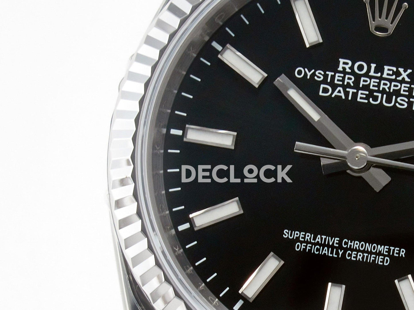 Replica Rolex DateJust 36 SS 116234 VSF 1:1 Best Edition 904L Steel Black Dial on Jubilee Bracelet VS3235 |  Declock.