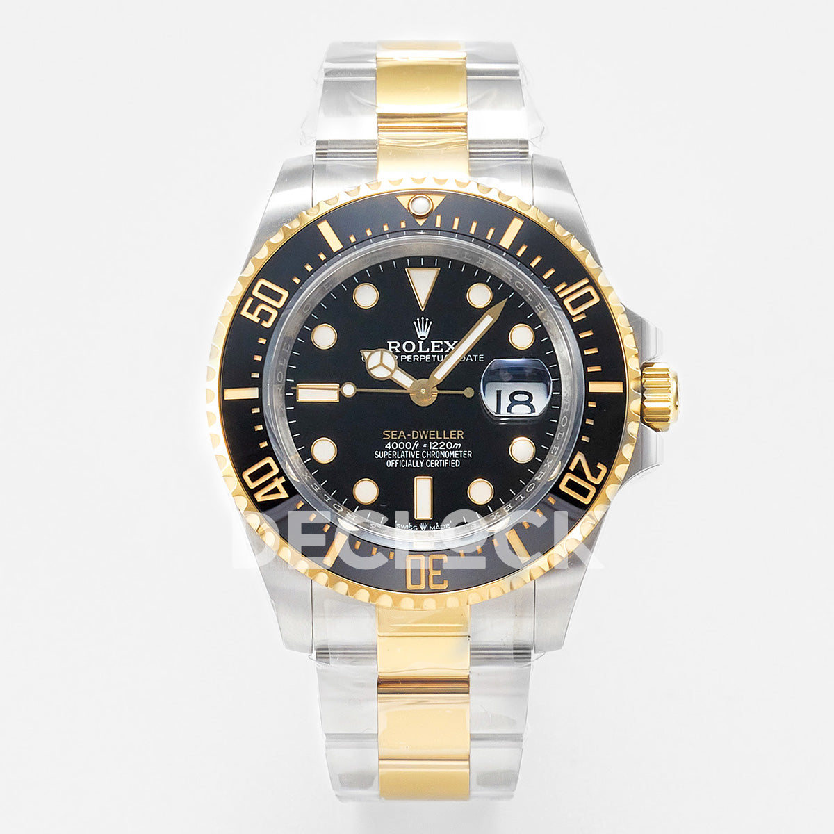 Sea-Dweller 126603 APF Best Edition Black Dial on SS/YG Bracelet VR3235