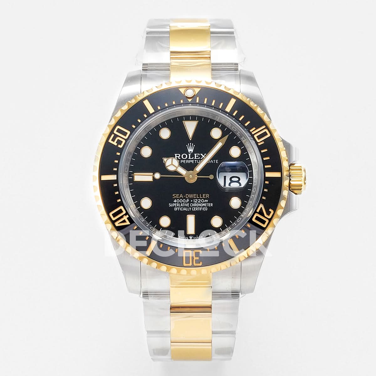 Sea-Dweller 126603 APF Best Edition Black Dial on SS/YG Bracelet VR3235