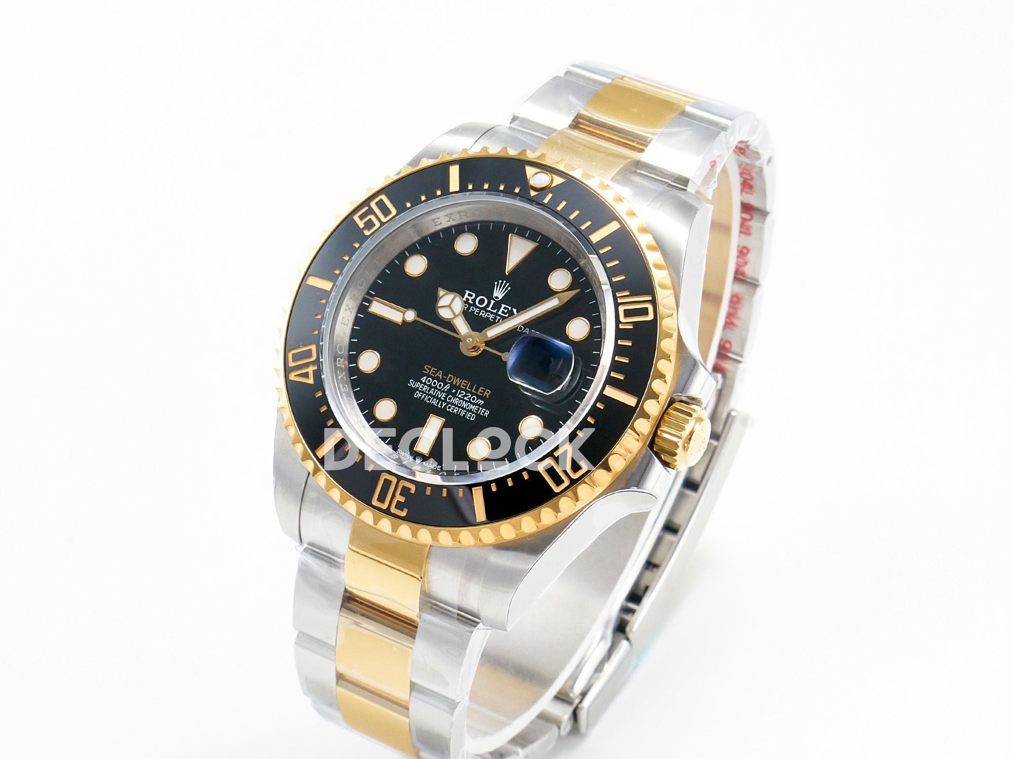Sea-Dweller 126603 APF Best Edition Black Dial on SS/YG Bracelet VR3235