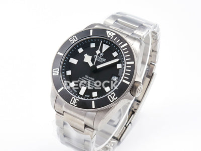 Black Pelagos on Titanium Bracelet