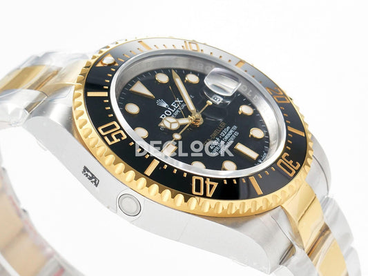 Replica Rolex Sea-Dweller 126603 APF Best Edition Black Dial on SS/YG Bracelet VR3235 |  Declock.