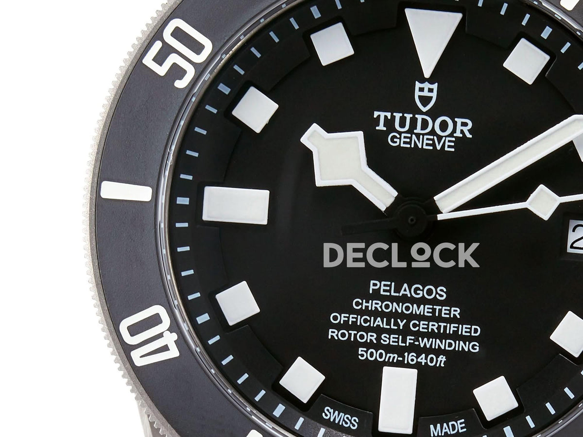 Replica Tudor Black Pelagos on Titanium Bracelet |  Declock.