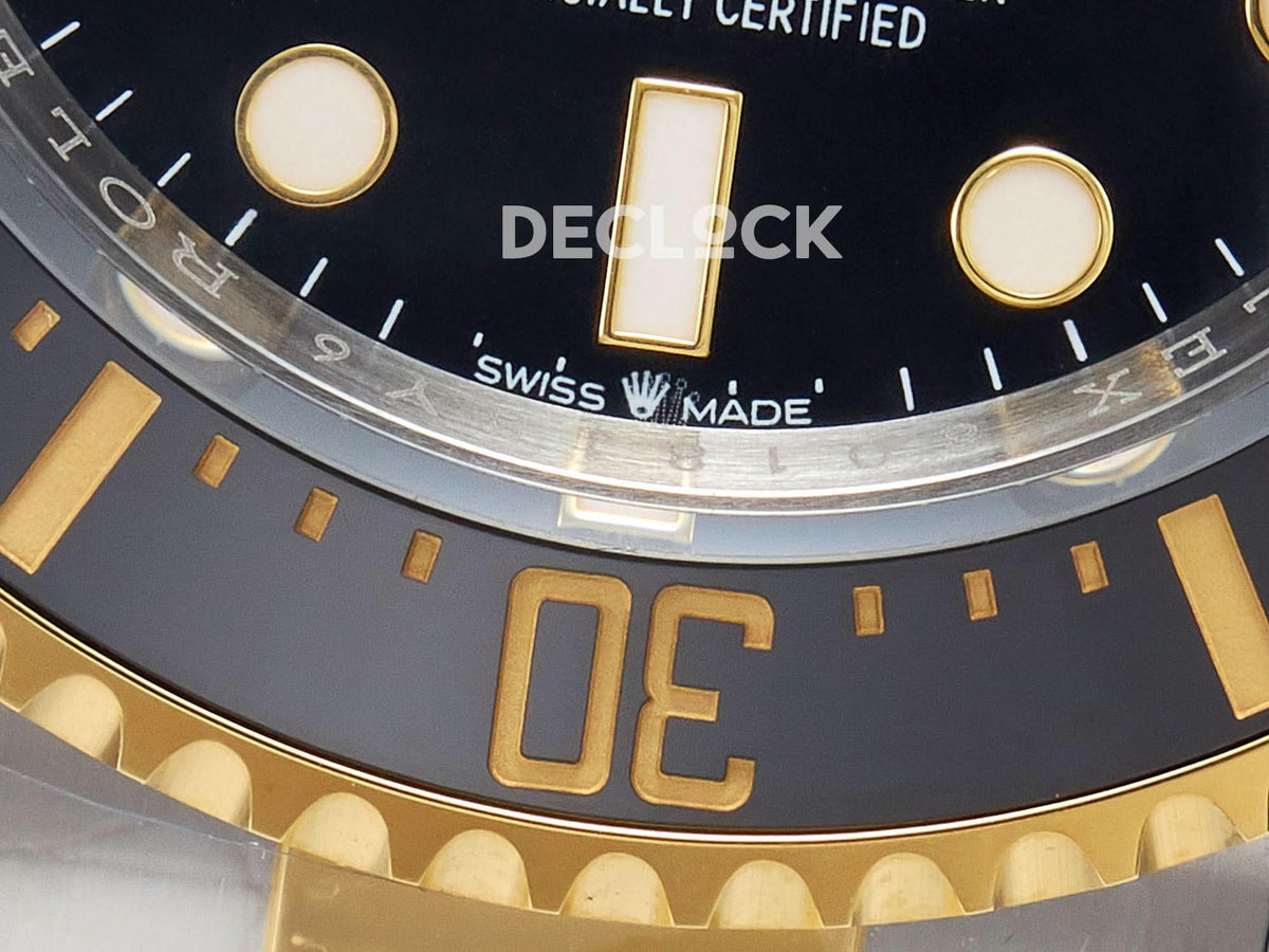 Replica Rolex Sea-Dweller 126603 APF Best Edition Black Dial on SS/YG Bracelet VR3235 |  Declock.