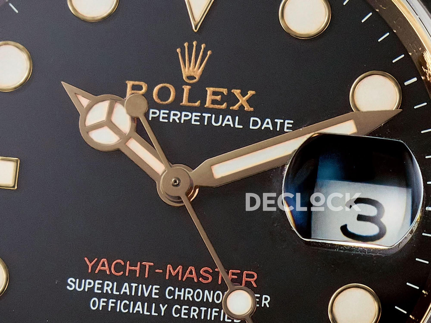 Replica Rolex Yacht-Master 126655 Clean 1:1 RG/Tungsten on Oysterflex |  Declock.