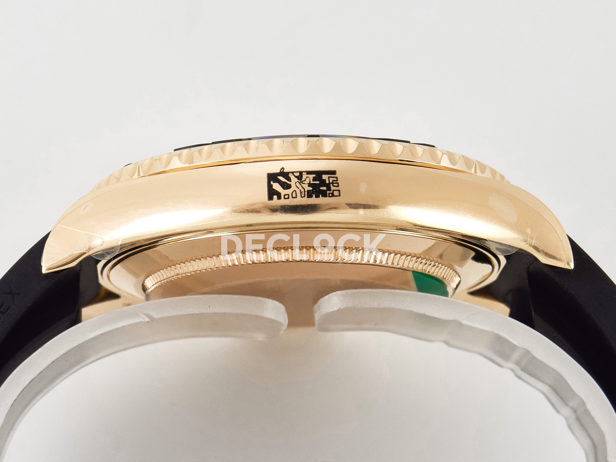 Yacht-Master 126655 Clean 1:1 RG/Tungsten on Oysterflex