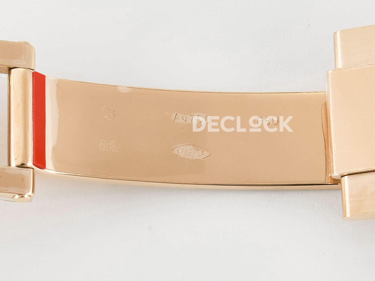 Replica Rolex Yacht-Master 126655 Clean 1:1 RG/Tungsten on Oysterflex |  Declock.