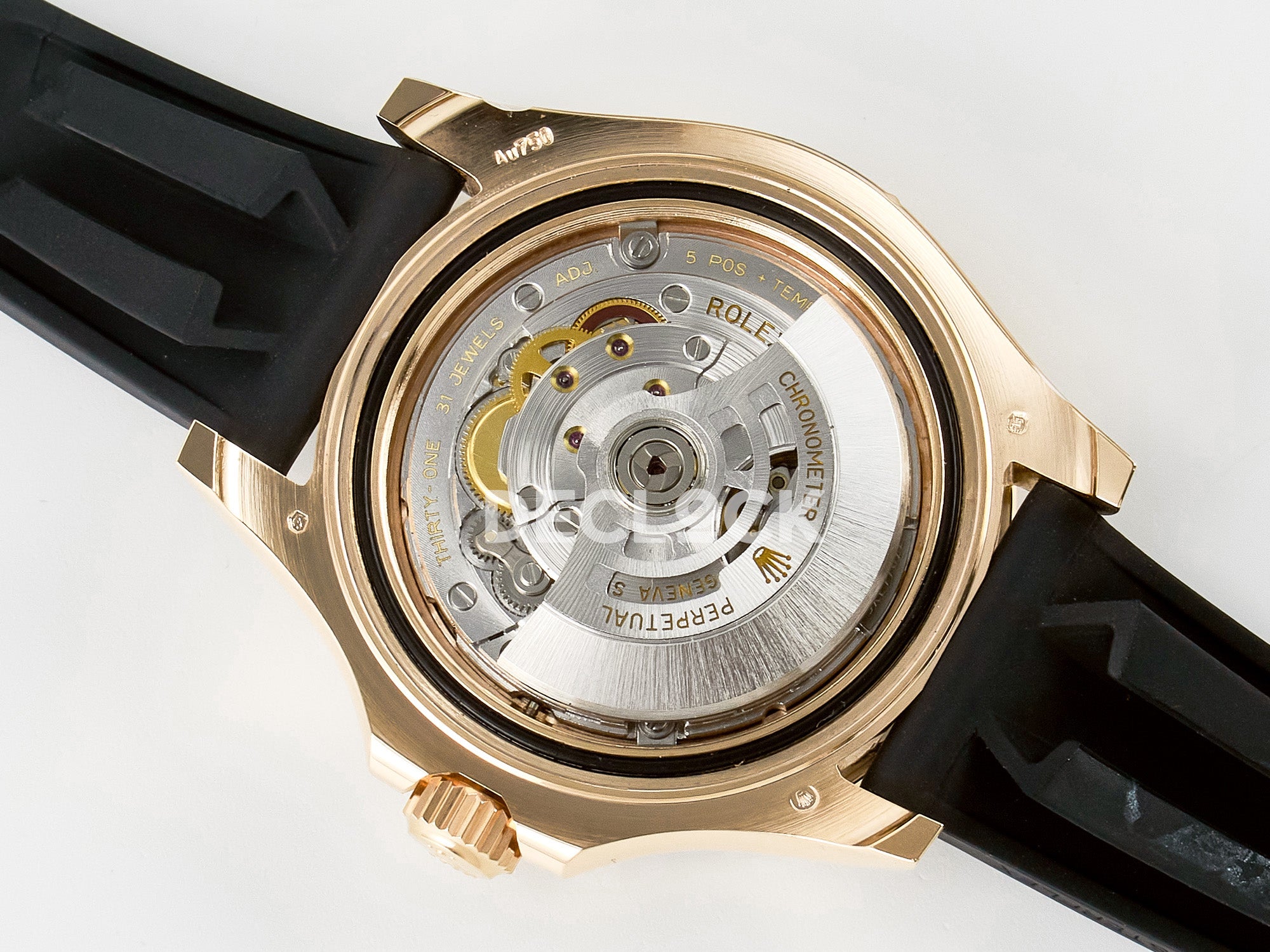 Yacht-Master 126655 Clean 1:1 RG/Tungsten on Oysterflex