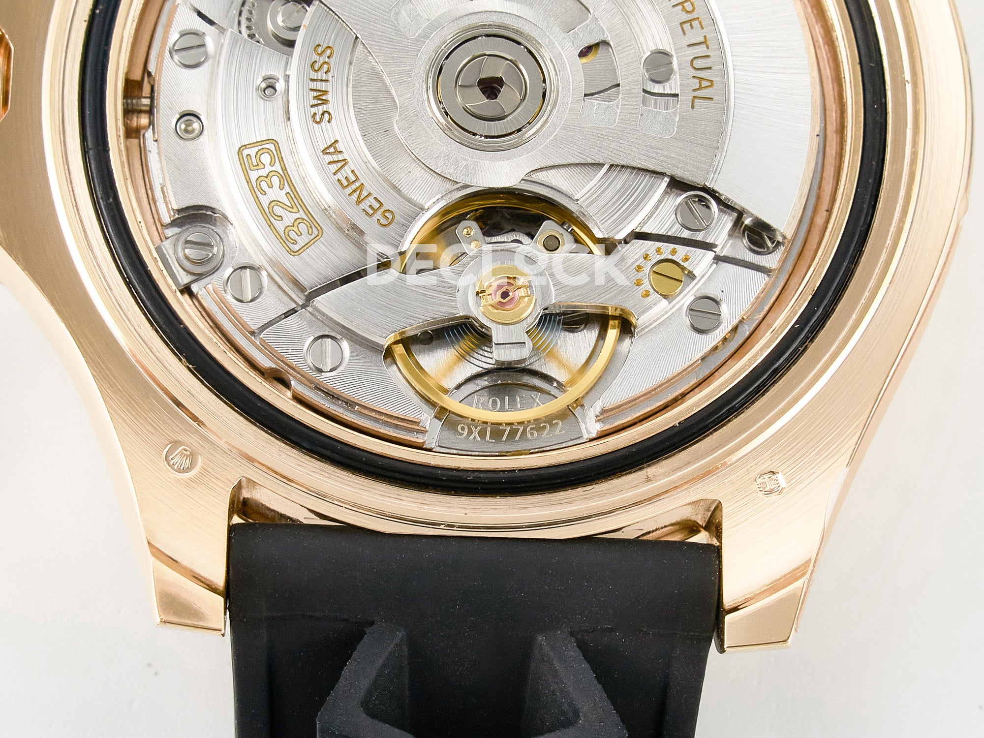 Yacht-Master 126655 Clean 1:1 RG/Tungsten on Oysterflex