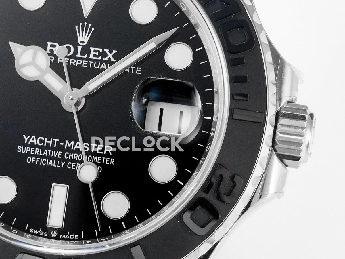 Replica Rolex Yacht-Master 226659 Clean 1:1 WG on Oysterflex Strap |  Declock.