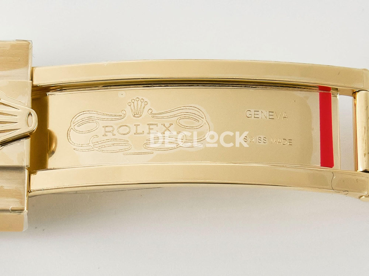Replica Rolex Yacht-Master 226658 Clean 1:1 YG on Oysterflex Strap |  Declock.