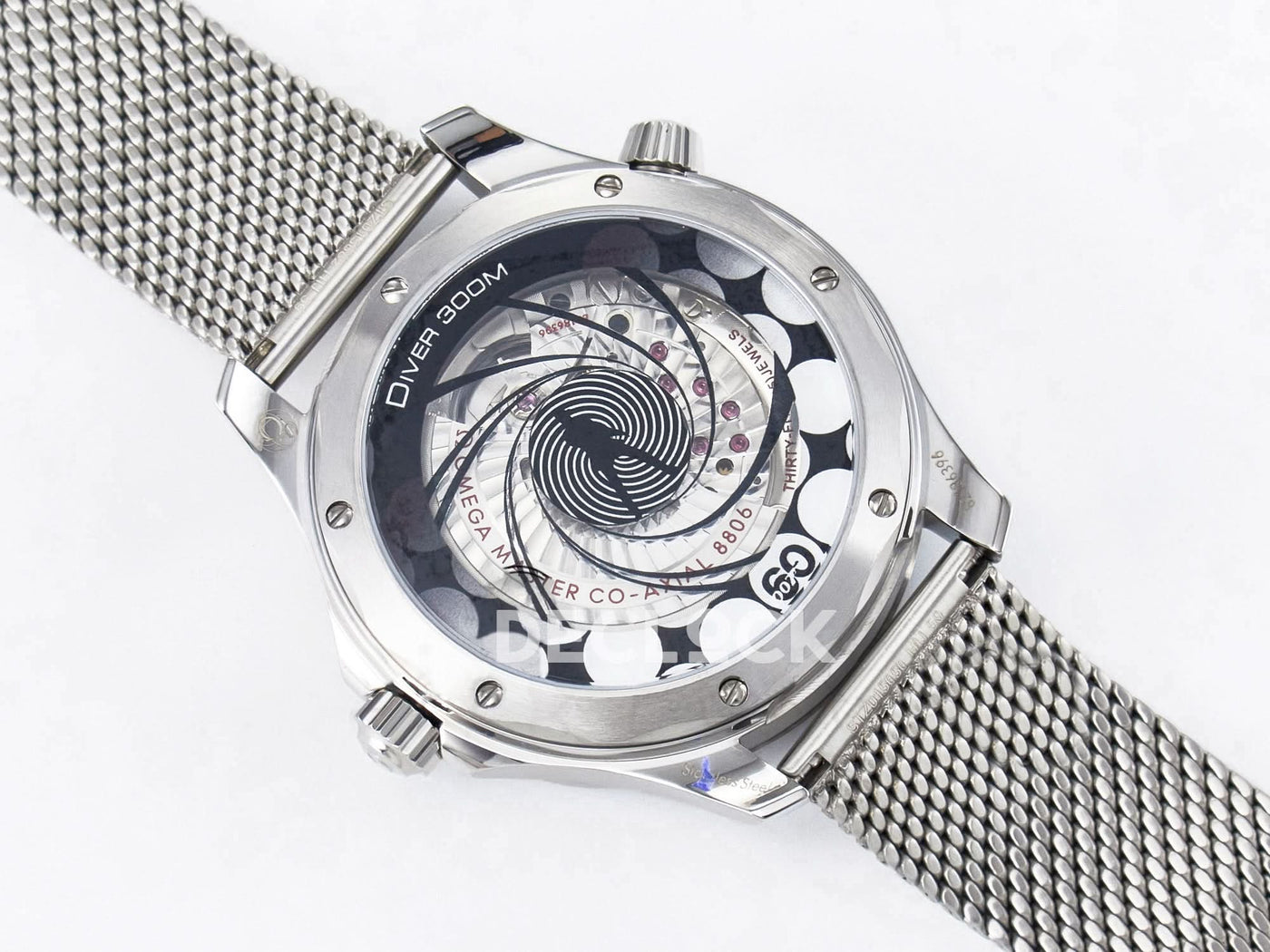Seamaster Diver 300M James Bond 007 60th Anniversary Blue Dial on Mesh Bracelet