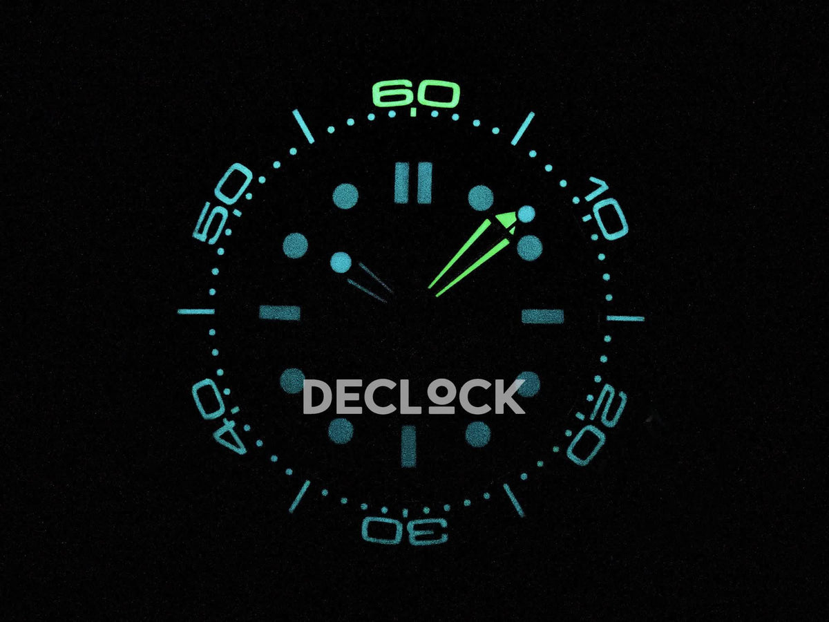 Replica Declock Seamaster Diver 300M James Bond 007 60th Anniversary Blue Dial on Mesh Bracelet |  Declock.