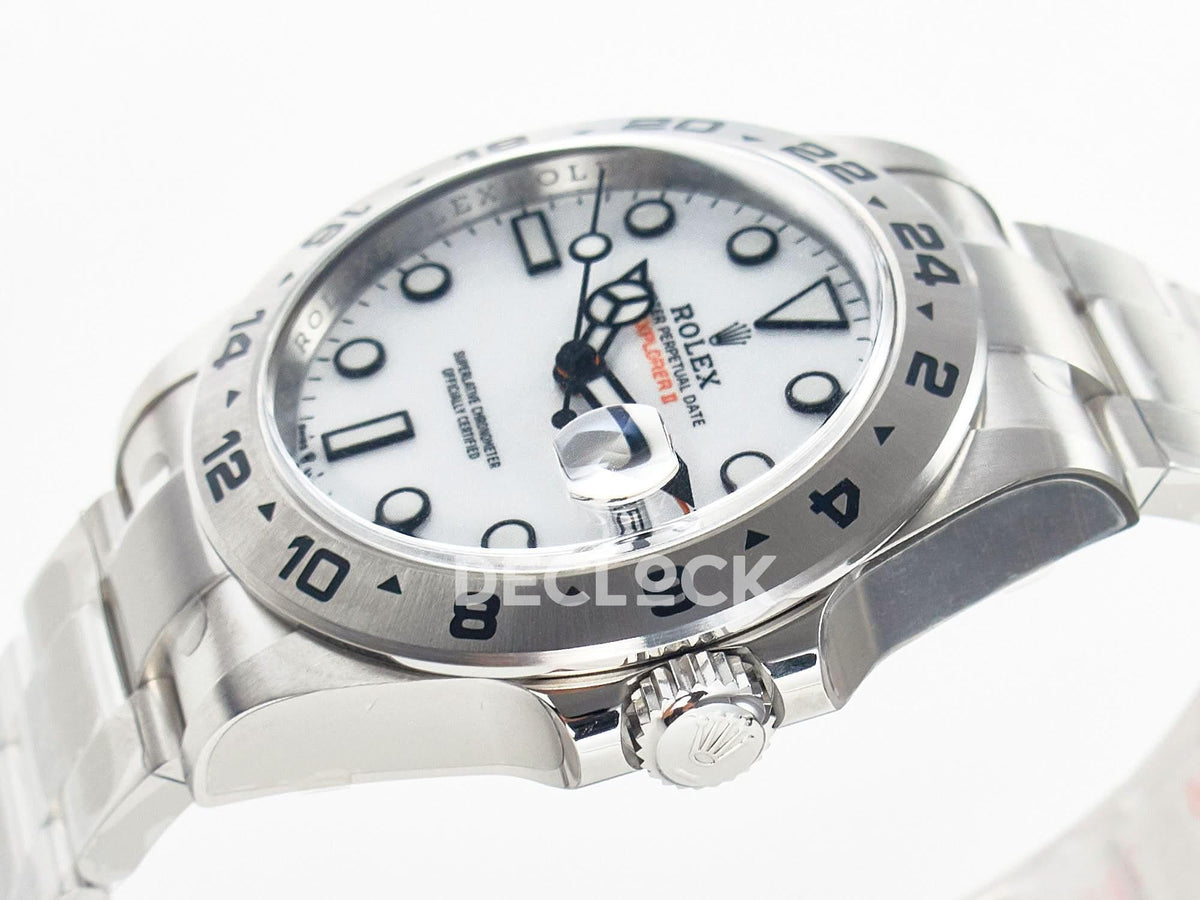 Replica Rolex Explorer II 42mm White 226570 Clean Factory 1:1 |  Declock.