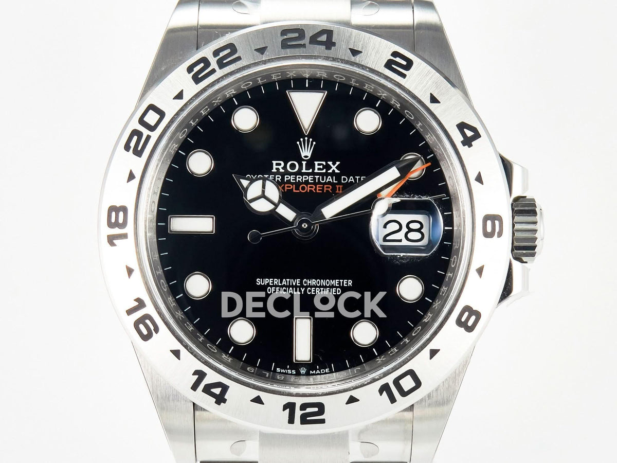 Replica Rolex Explorer II 42mm Black 226570 Clean Factory 1:1 |  Declock.