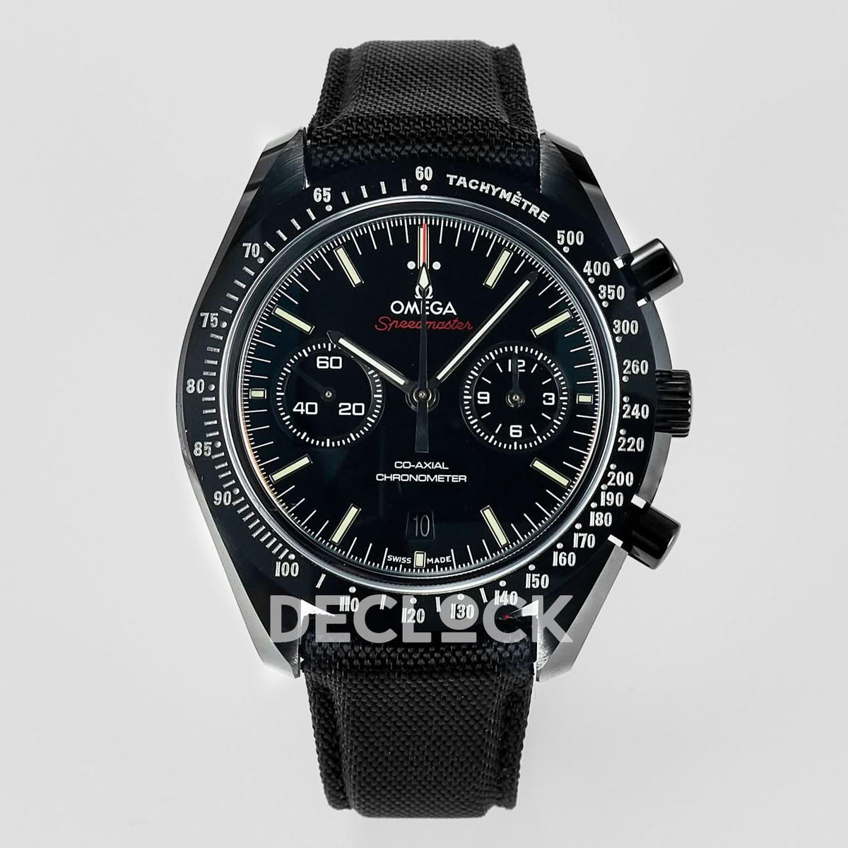 Replica Omega Speedmaster “Dark Side of The Moon” Real Ceramic A9900 |  Declock.