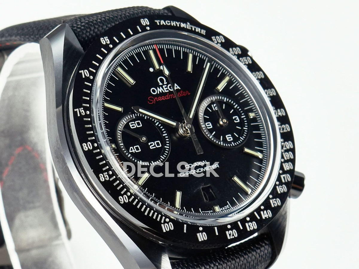 Replica Omega Speedmaster “Dark Side of The Moon” Real Ceramic A9900 |  Declock.