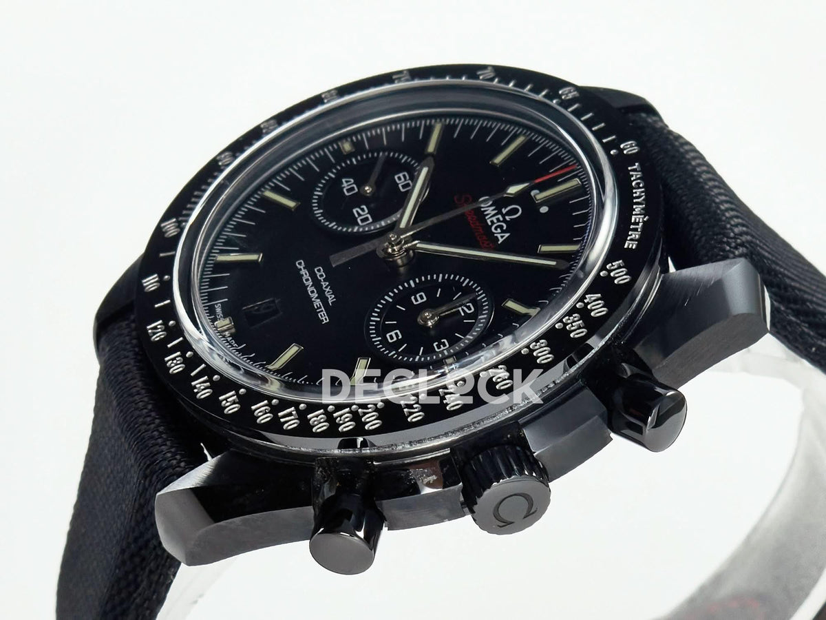 Replica Omega Speedmaster “Dark Side of The Moon” Real Ceramic A9900 |  Declock.