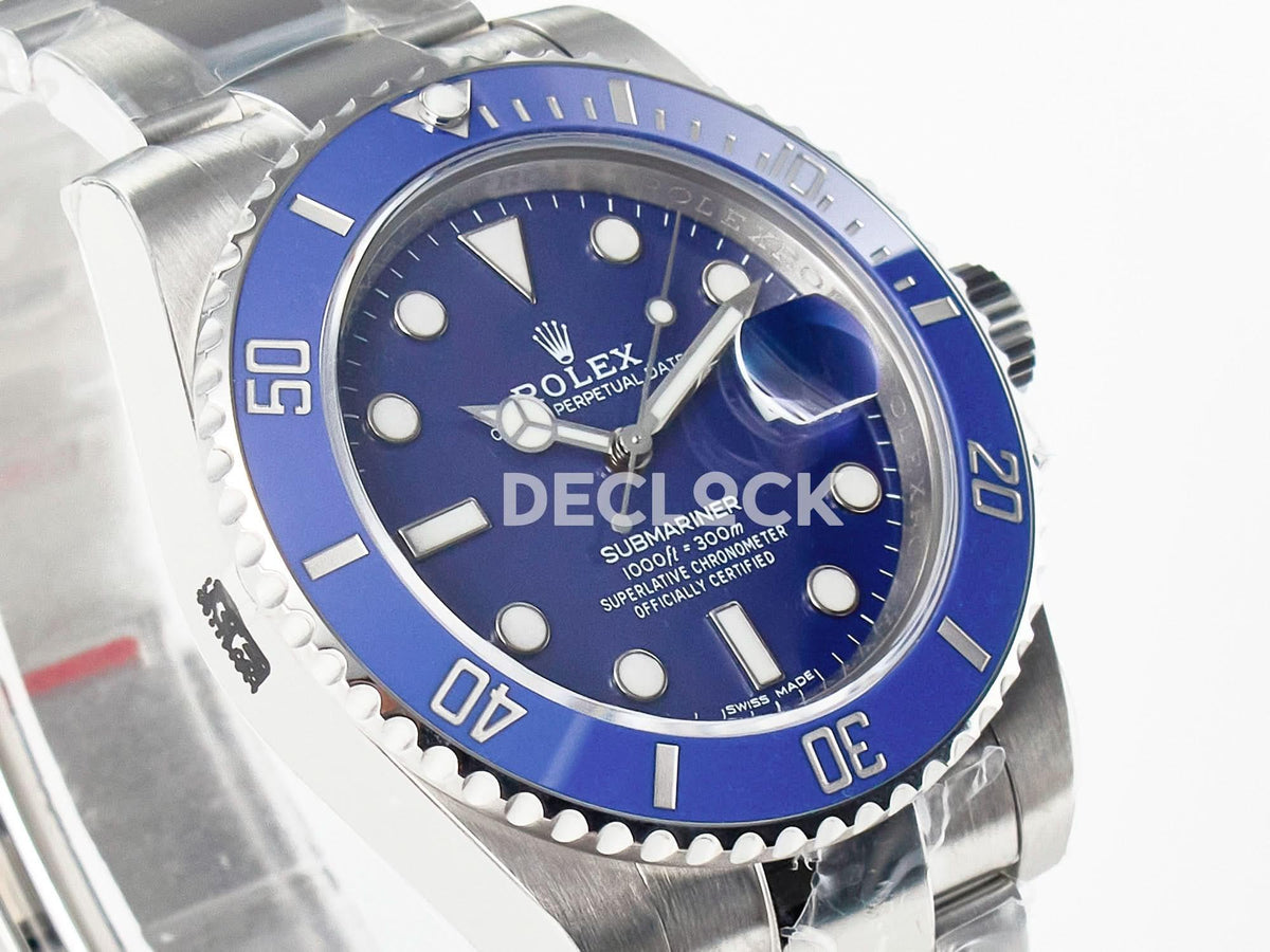 Superclone Rolex Submariner 116619LB Blue Ceramic VSF 1:1 |  Declock.