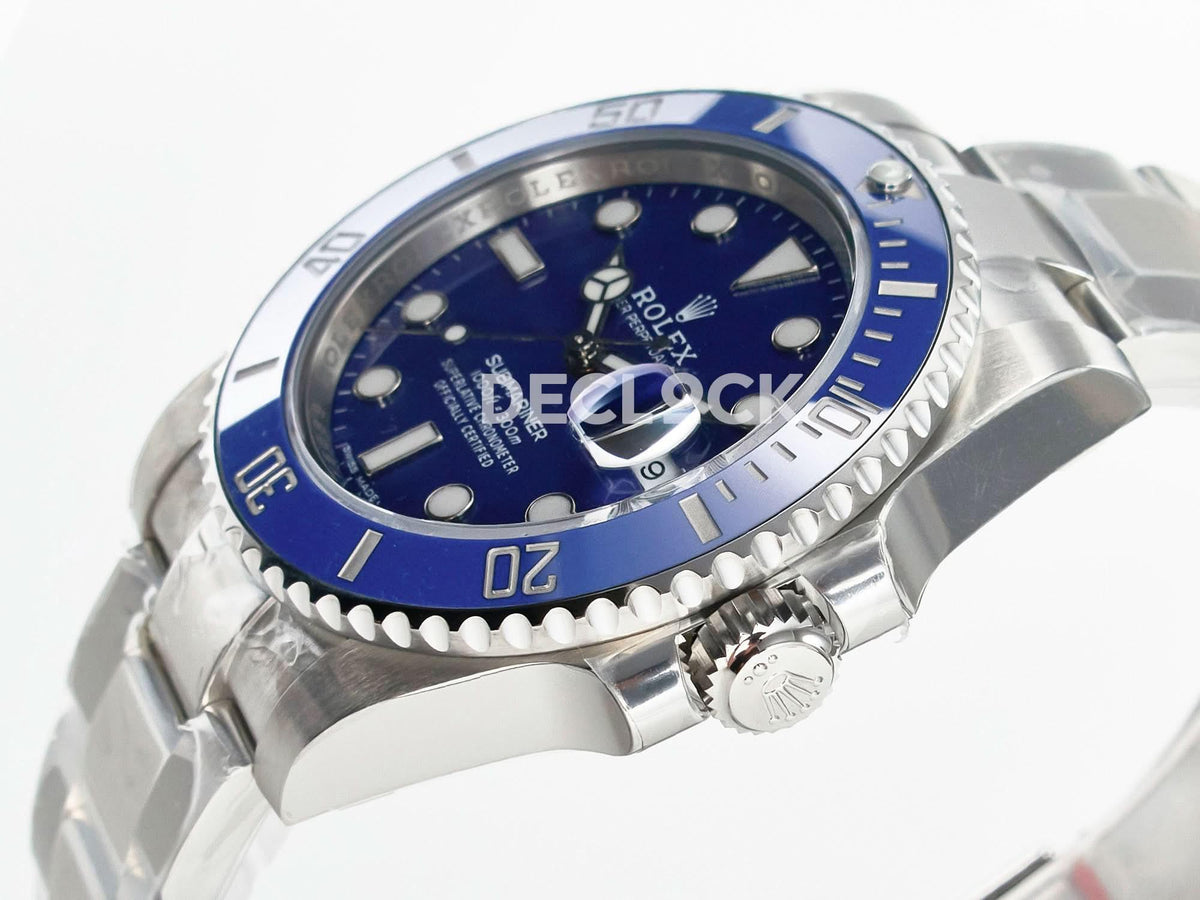 Superclone Rolex Submariner 116619LB Blue Ceramic VSF 1:1 |  Declock.
