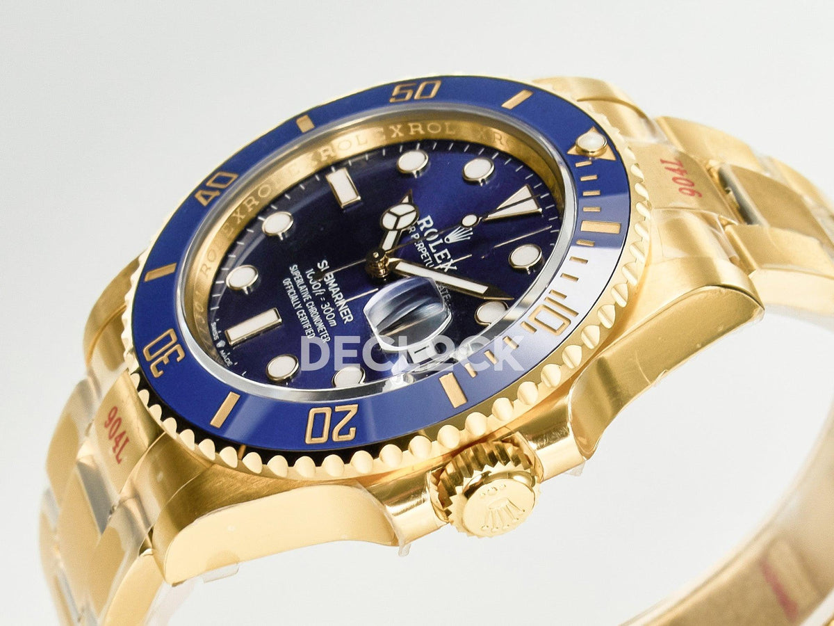 Replica Rolex Submariner 41 126618 LB YG Blue Ceramic 904L Steel VSF 1:1 Best Edition VS3235 |  Declock.