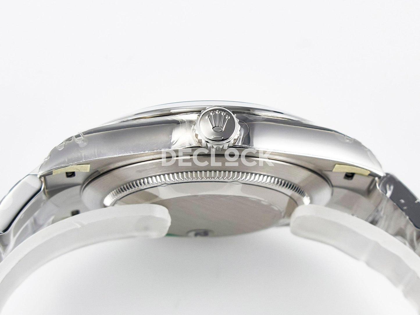 Replica Rolex DateJust 41 126330 904L SS VSF 1:1 Best Edition Green Dial on Oyster Bracelet VS3235 |  Declock.
