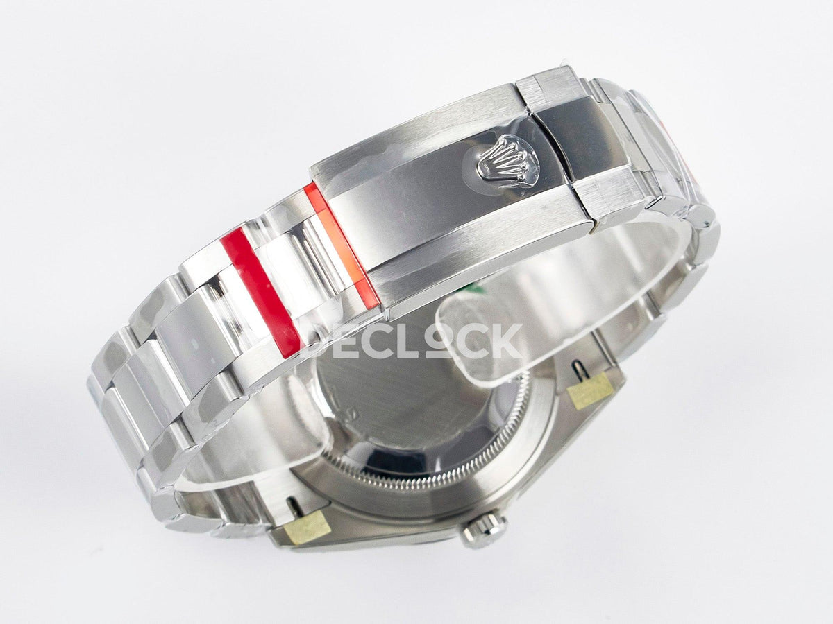 Replica Rolex DateJust 41 126330 904L SS VSF 1:1 Best Edition Green Dial on Oyster Bracelet VS3235 |  Declock.
