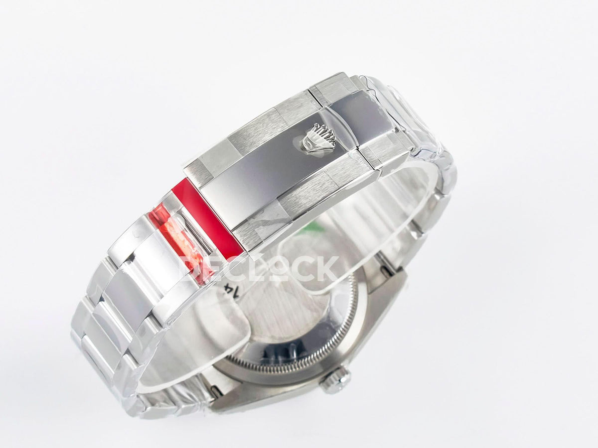 Replica Rolex DateJust 36 SS 116234 VSF 1:1 Best Edition 904L Steel Gray Green Roman Dial on oyster Bracelet VS3235 |  Declock.