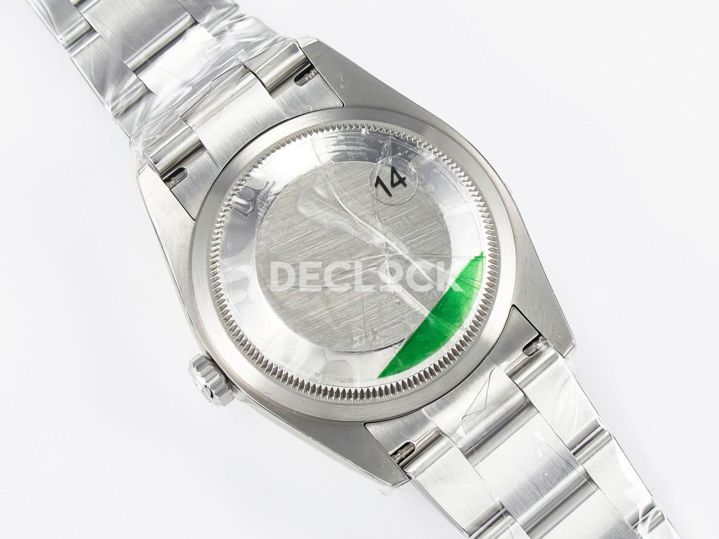 Replica Rolex DateJust 36 SS 116234 VSF 1:1 Best Edition 904L Steel Gray Green Roman Dial on oyster Bracelet VS3235 |  Declock.