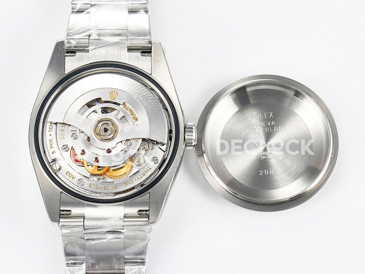 Replica Rolex DateJust 36 SS 116234 VSF 1:1 Best Edition 904L Steel Gray Green Roman Dial on oyster Bracelet VS3235 |  Declock.