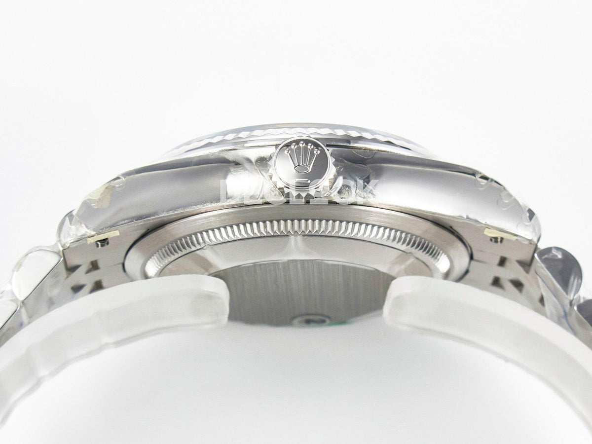 Superclone Rolex DateJust 36 126200 904L SS VSF 1:1 Best Edition Green Dial on Jubilee Bracelet VS3235 |  Declock.