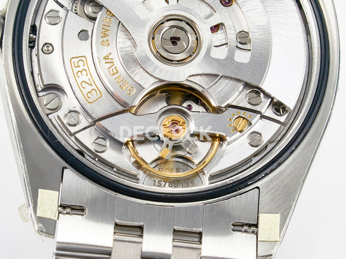 Replica Rolex DateJust 36 126200 904L SS VSF 1:1 Best Edition Green Dial on Jubilee Bracelet VS3235 |  Declock.