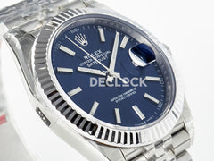 DateJust 41 126334 904L SS Blue Dial on Jubilee Bracelet