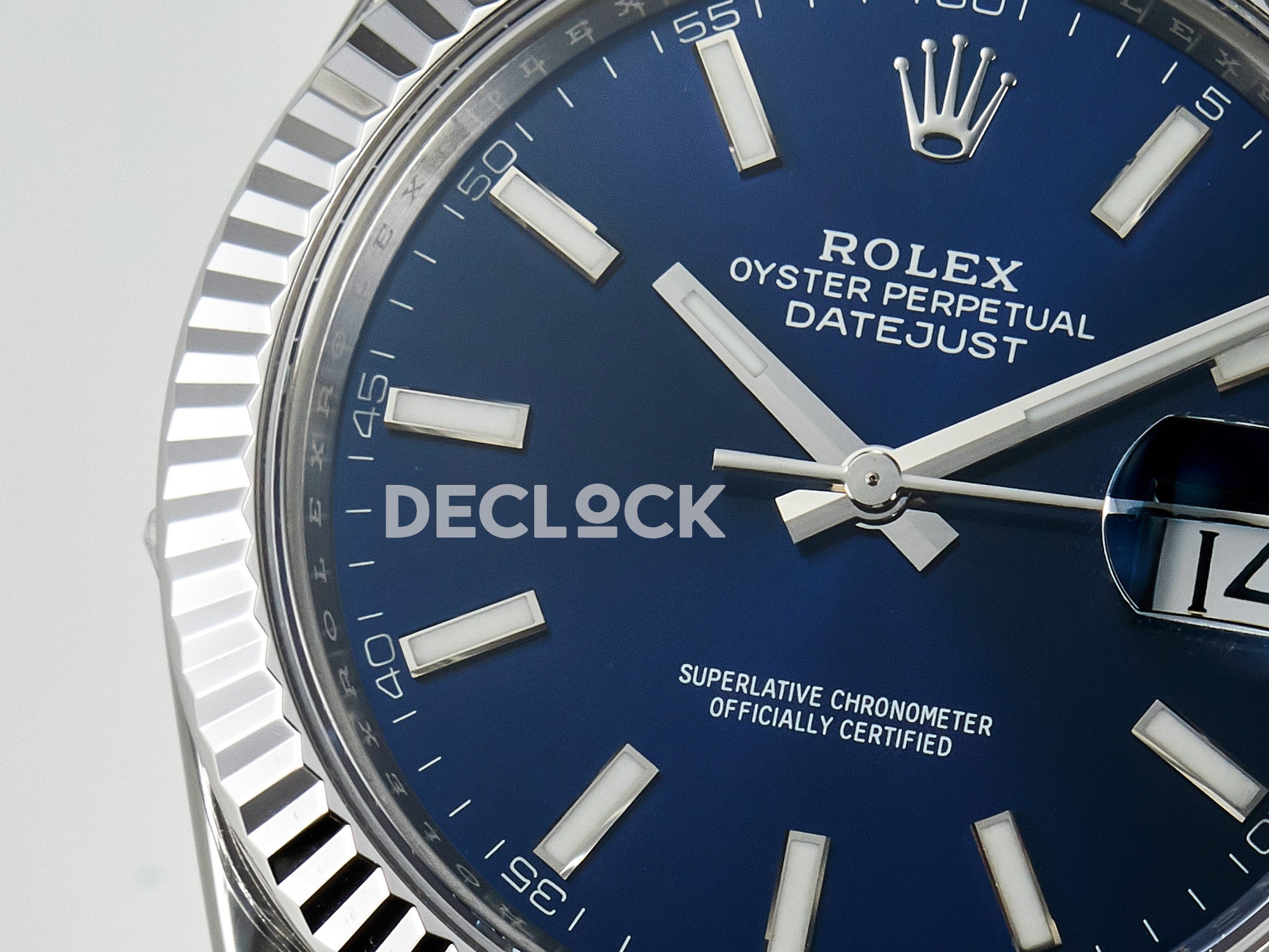 DateJust 41 126334 904L SS Blue Dial on Jubilee Bracelet
