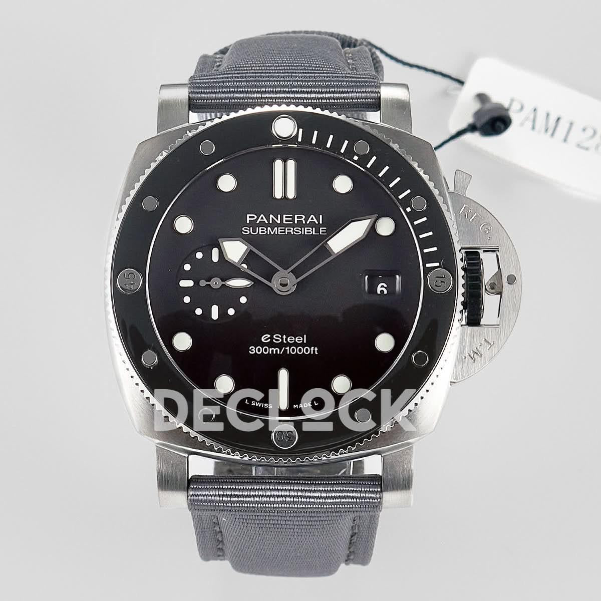 Replica Panerai PAM1288 Gray Dial on Gray Nylon |  Declock.