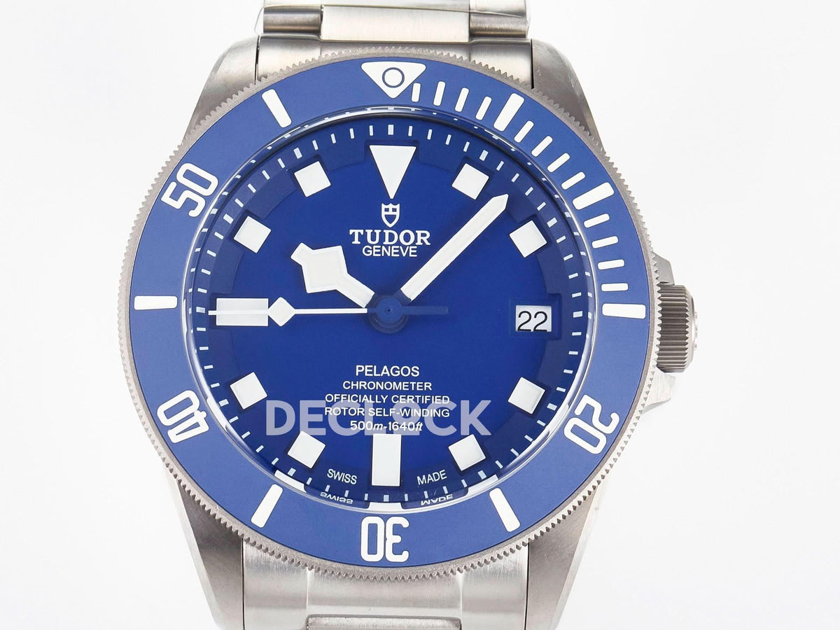 Replica Tudor Blue Pelagos on Titanium Bracelet |  Declock.