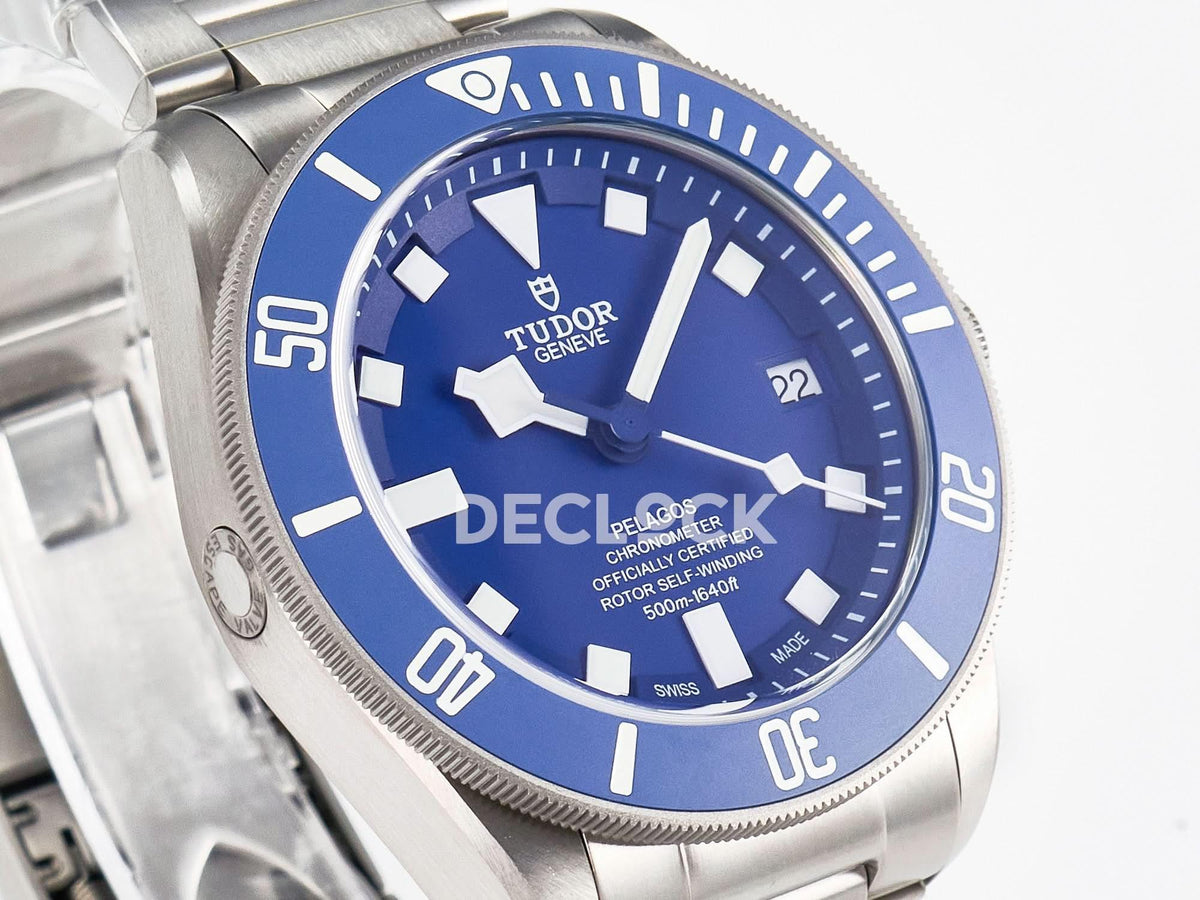 Replica Tudor Blue Pelagos on Titanium Bracelet |  Declock.