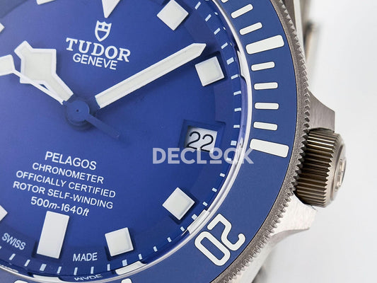 Replica Tudor Blue Pelagos on Titanium Bracelet | Declock.