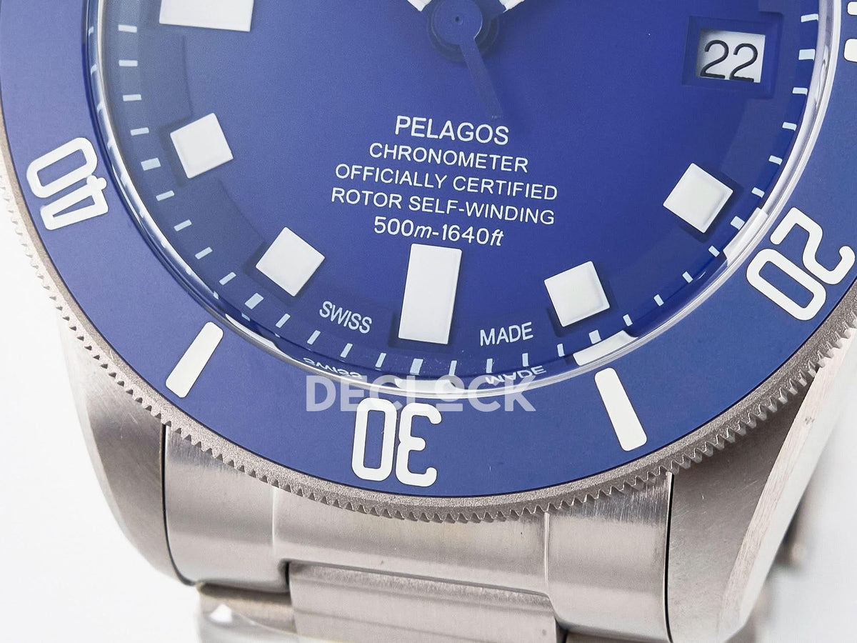 Replica Tudor Blue Pelagos on Titanium Bracelet |  Declock.