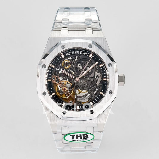 Replica Audemars Pigeut Royal Oak 41mm Openworked 15407 SS THBF 1:1 | Declock.